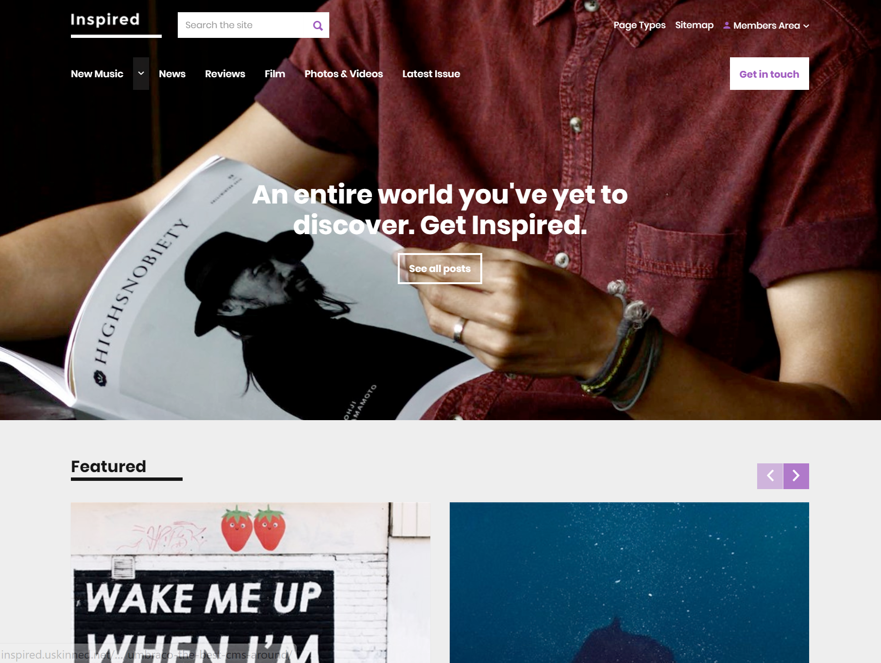 Bekijk de Inspired demo